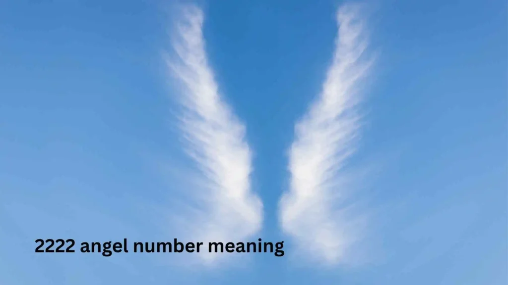 2222 angel number meaning