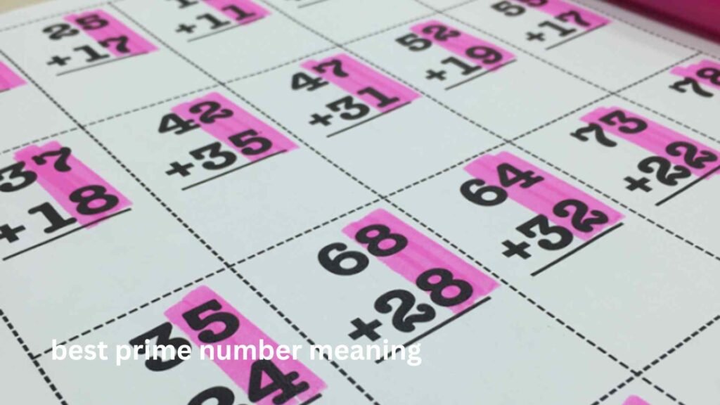  best prime number meaning