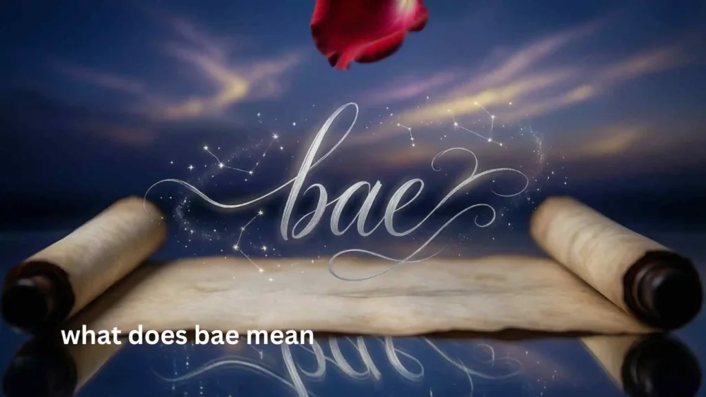 what does bae mean