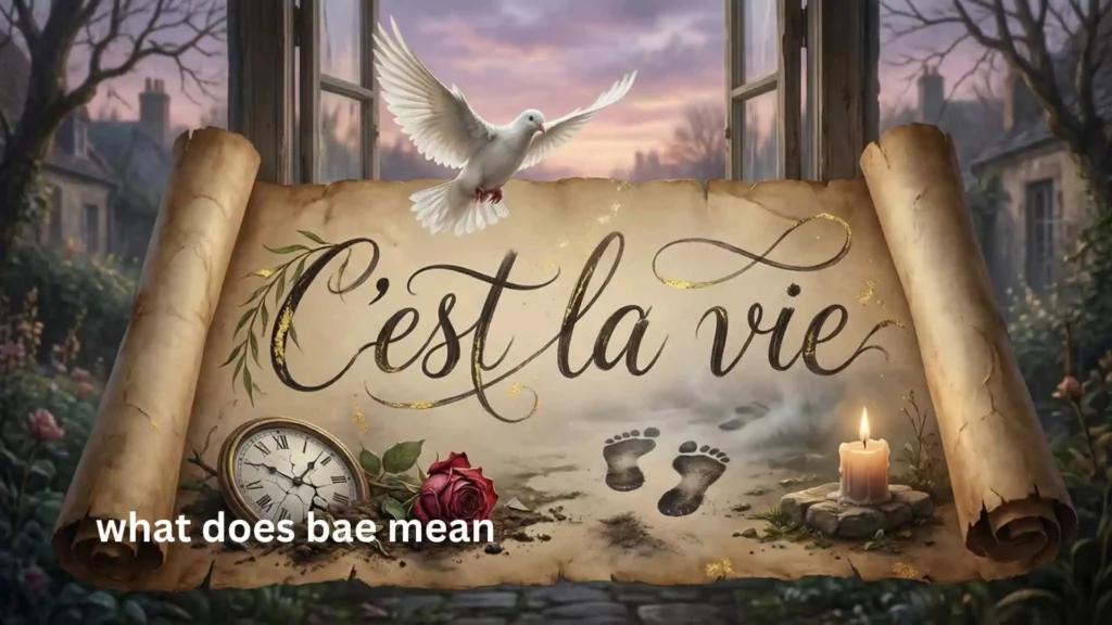 what does c'est la vie mean