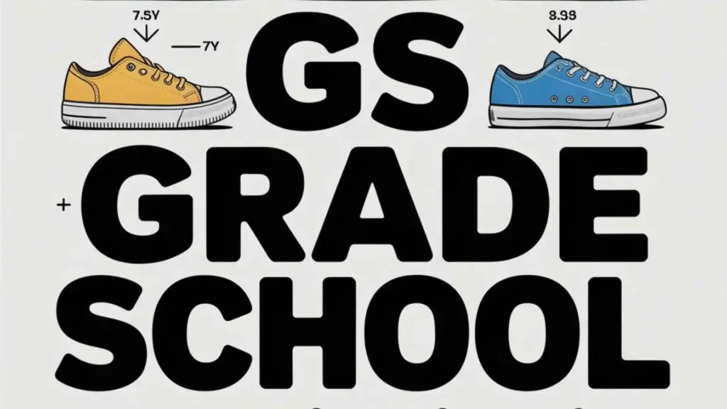 what does gs mean in shoes