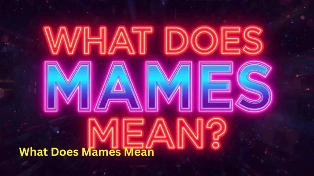 What Does Mames Mean 